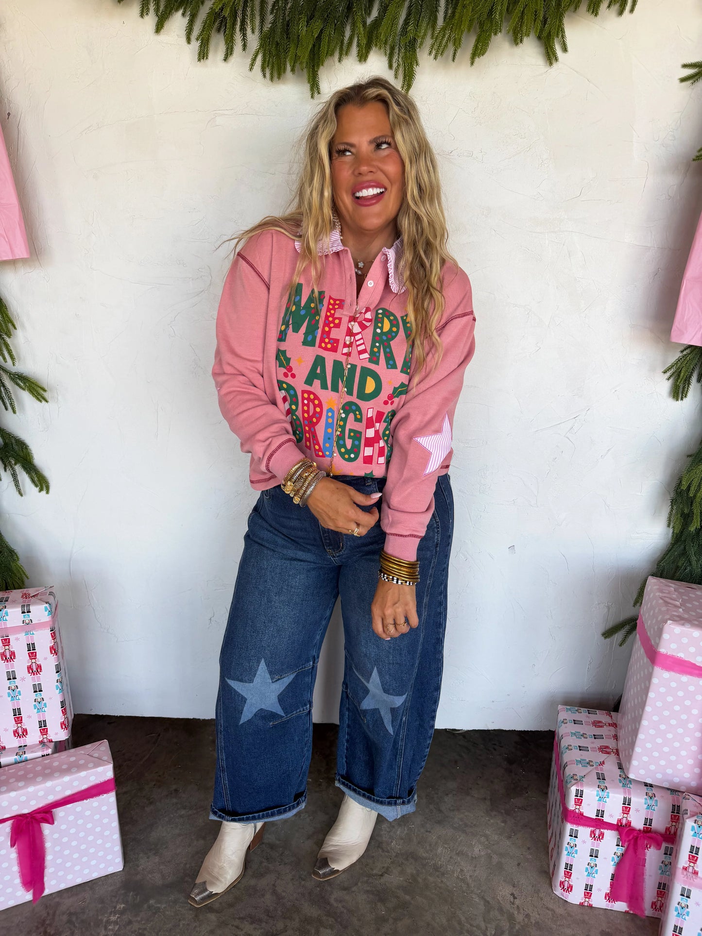PREORDER - Super Star Barrel Jeans