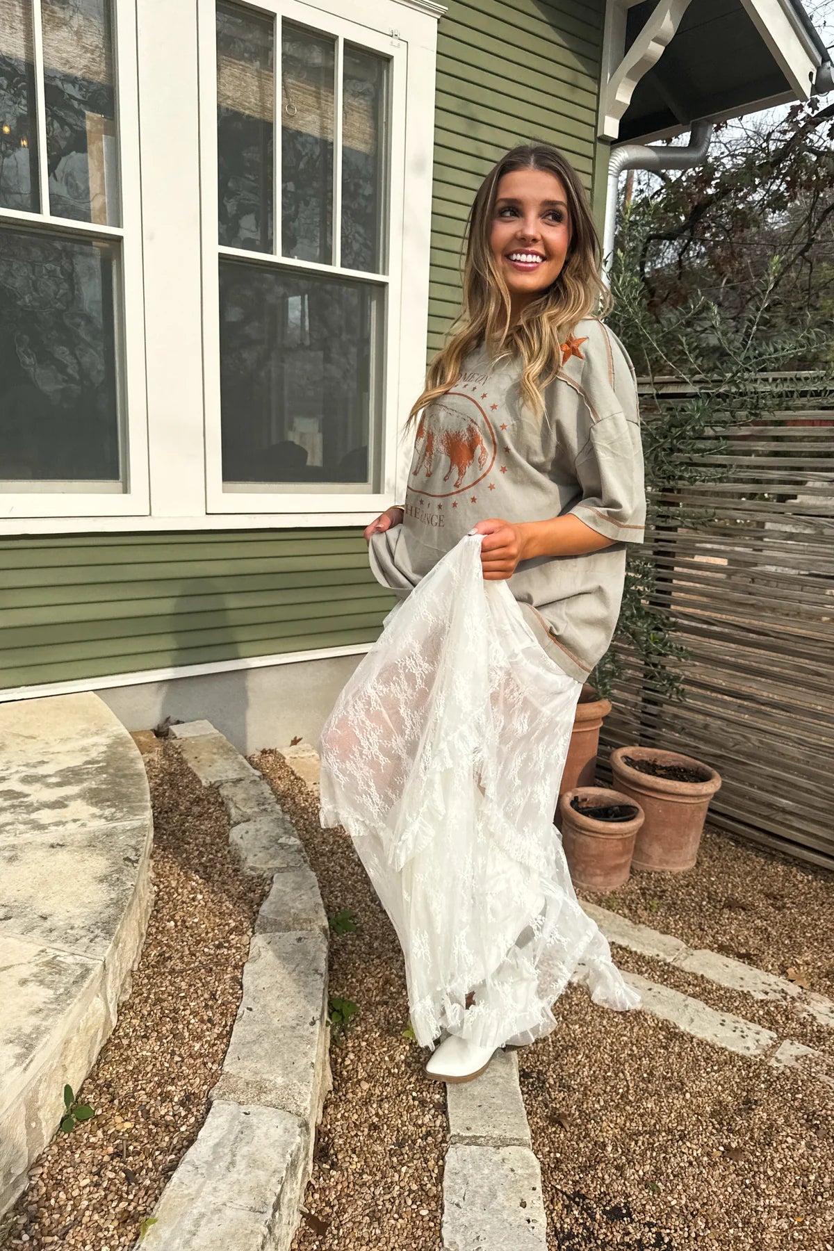 PREORDER - Blooming Maxi Skirt
