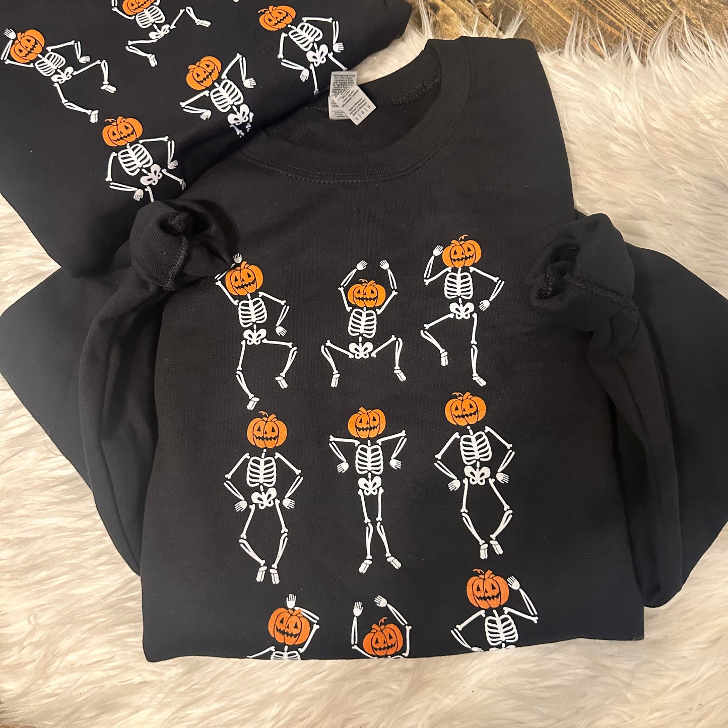 Dancing Pumpkin Head Sweatshirt