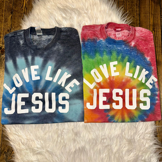 Love Like Jesus Acid Wash Tee
