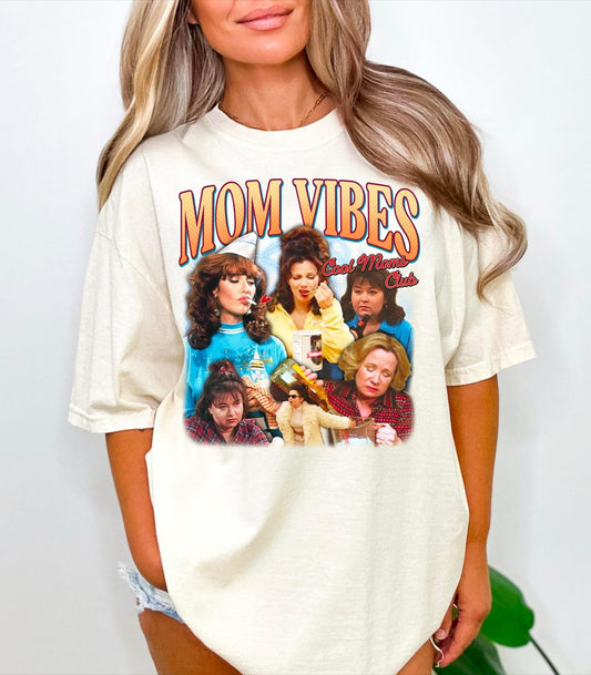 Mom Vibes Comfort Colors Graphic Tee