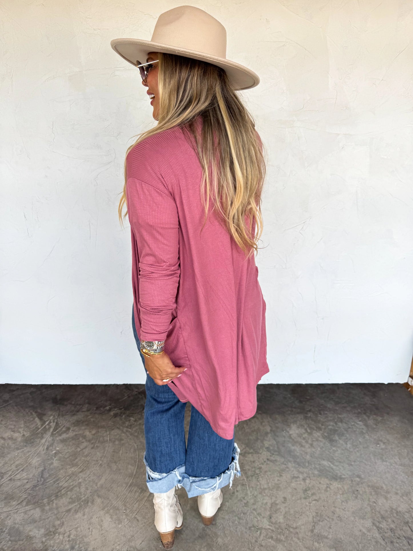 Fall Sierra Ribbed Cardigan