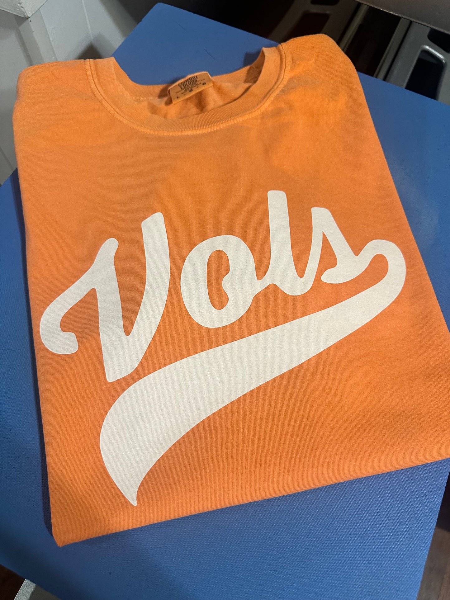 Vols Script Comfort Colors Graphic Tee