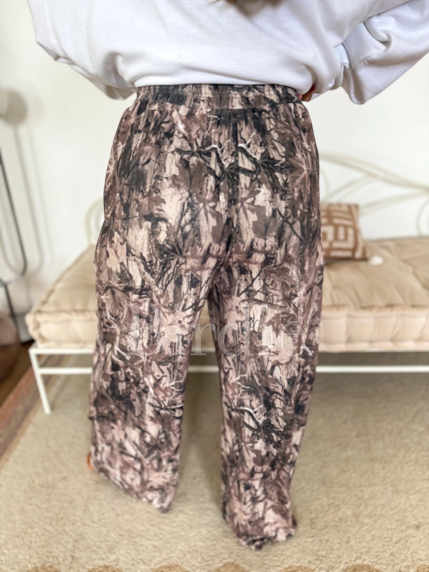 Birdie Dark Camo Stretchy Lounge Pants