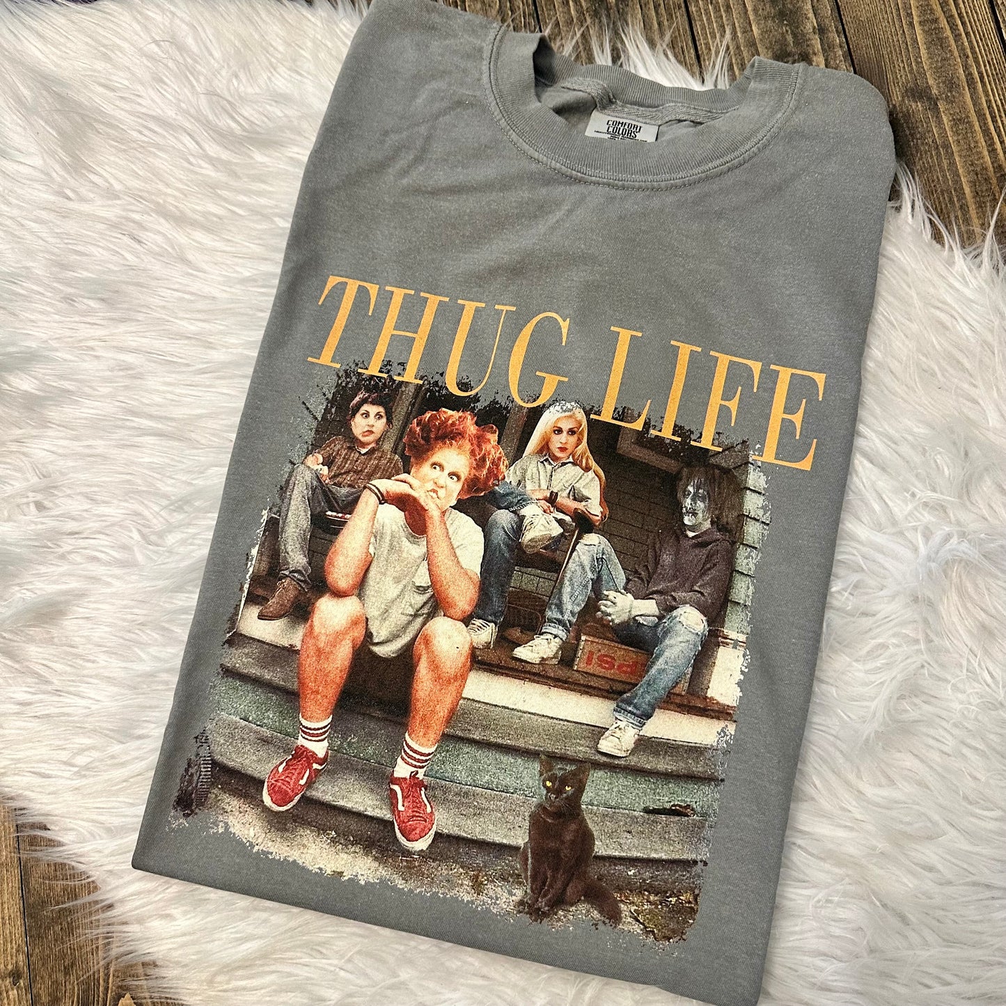 Thug Life Bad Witches Comfort Colors Graphic Tee