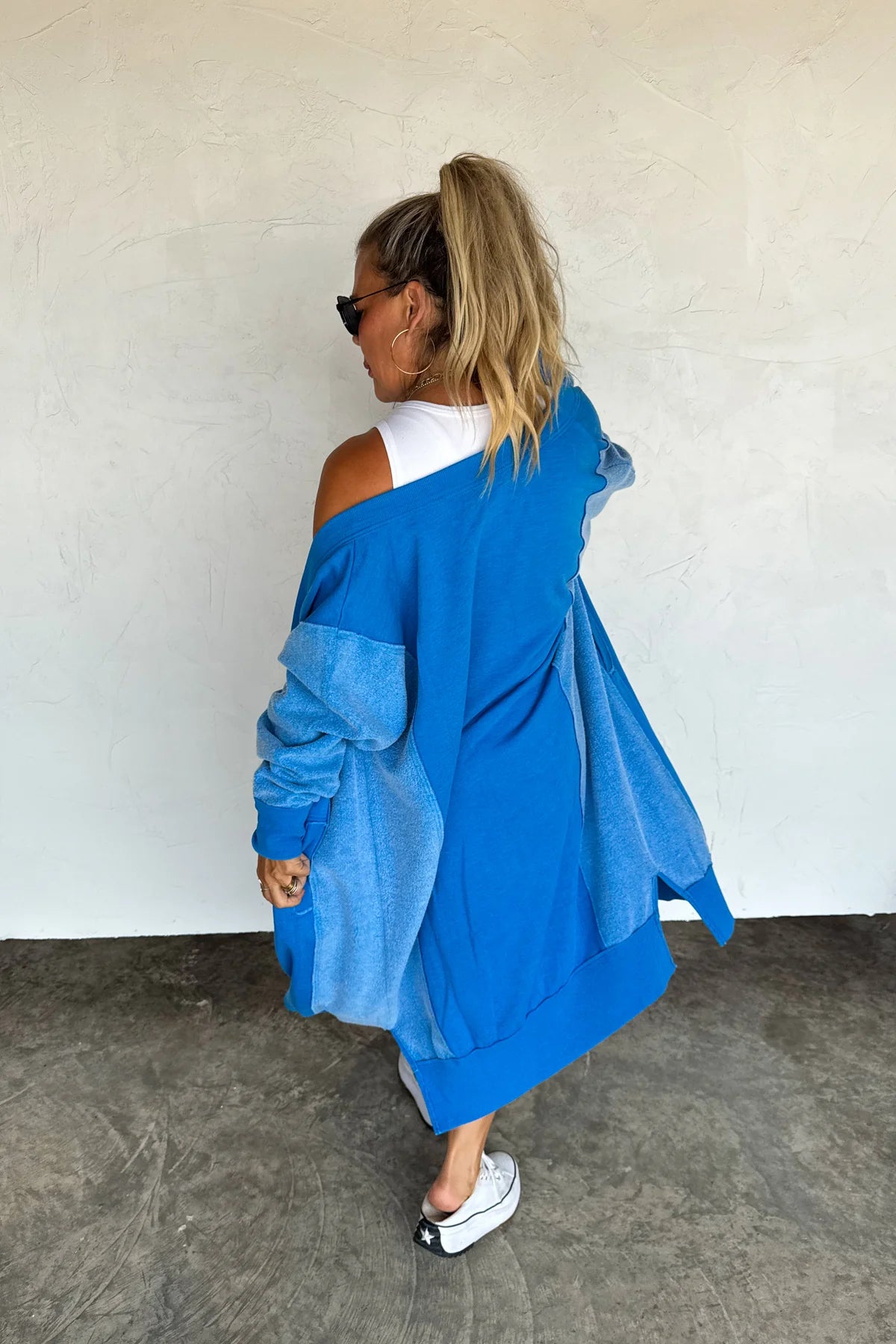 Desi Sweatshirt Cardigan