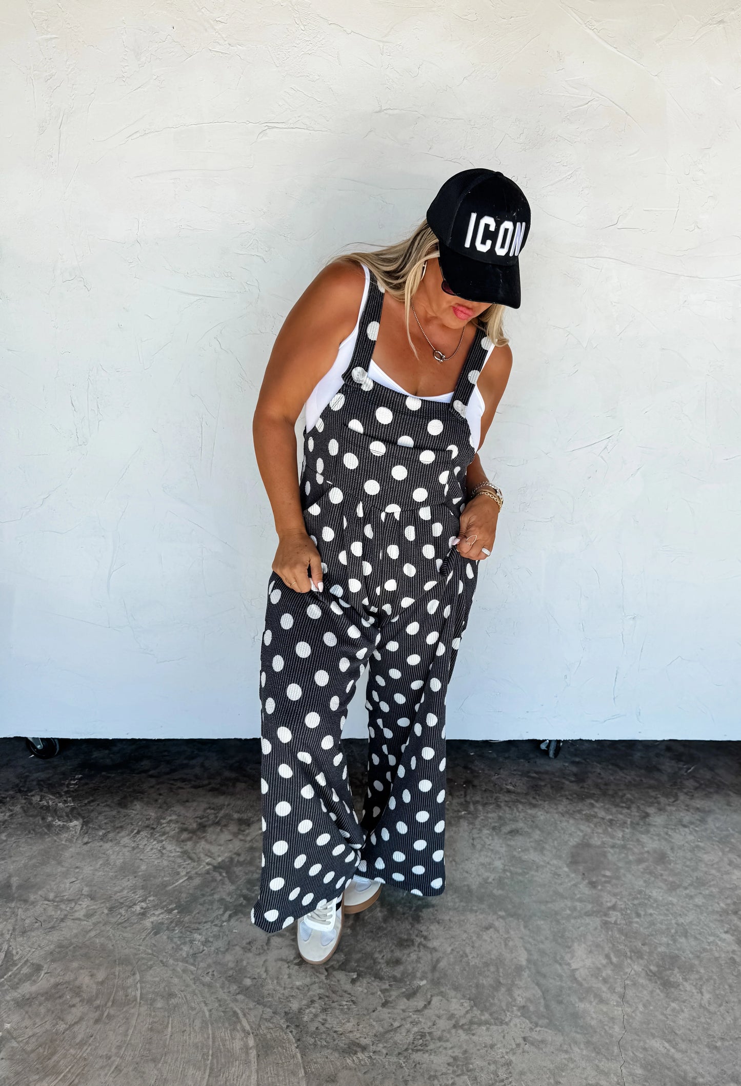 Polka Dot Karli Boho Overalls