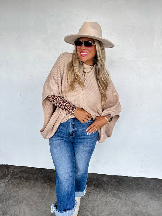 PREORDER - Fall Meg Pullover Poncho