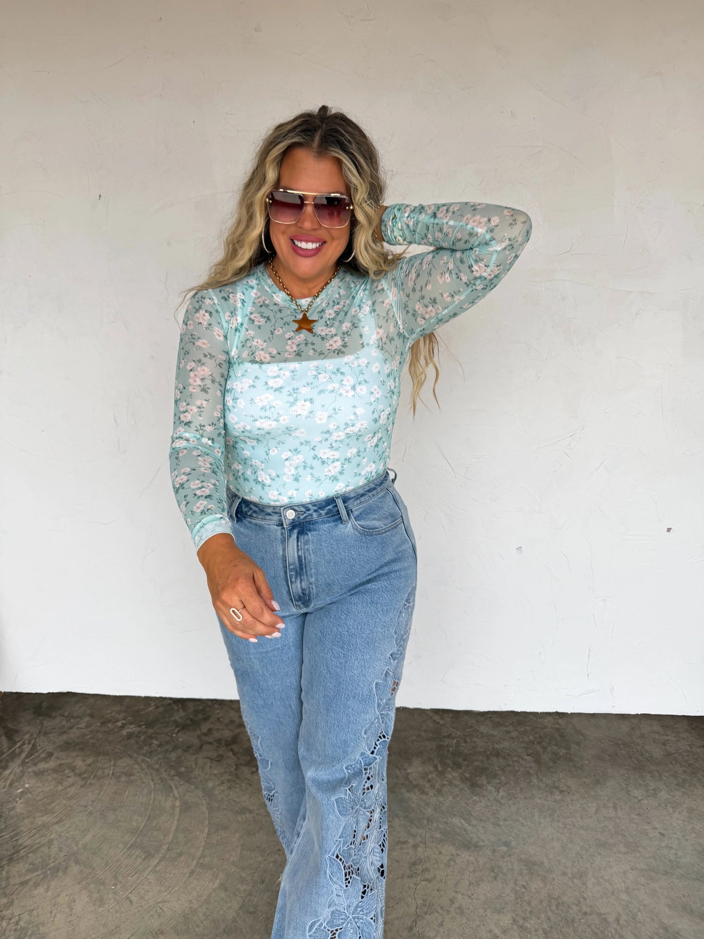 PREORDER - Spring Dress It Up Mesh Tops