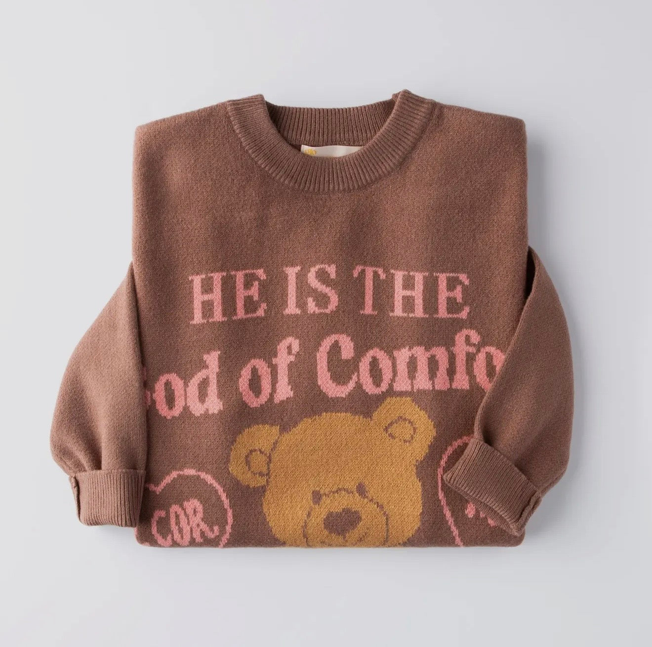 God of Comfort Jacquard Sweater