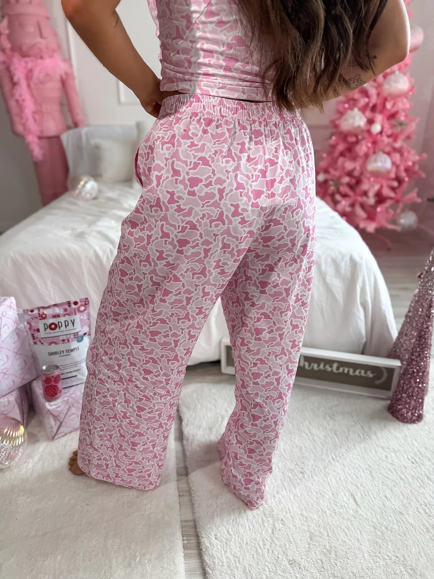 BIRDIE PREORDER - Day Off Boxer Pants in Sugar Bloom Duck Camo