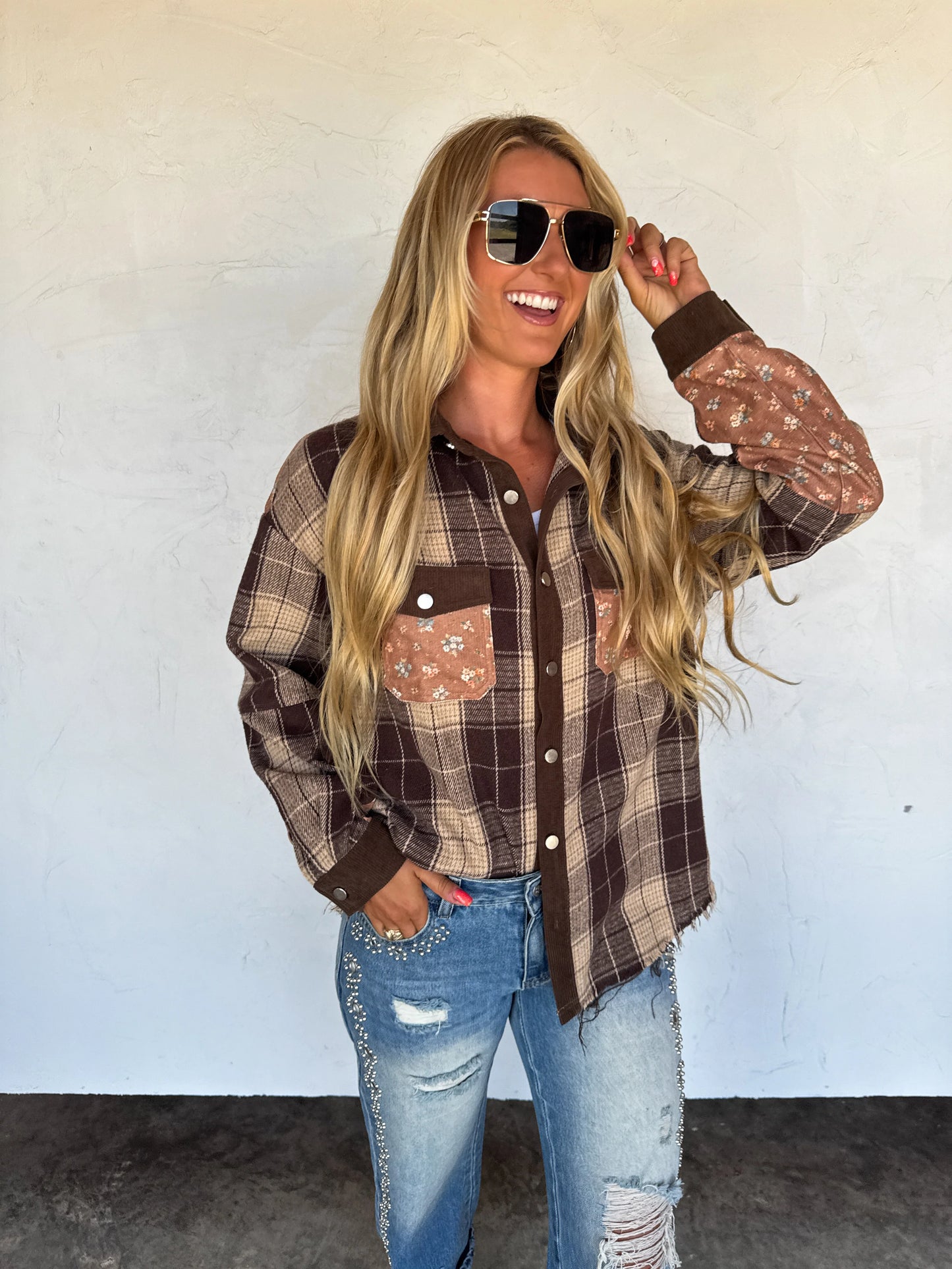 PREORDER - Scarlett Plaid Shacket