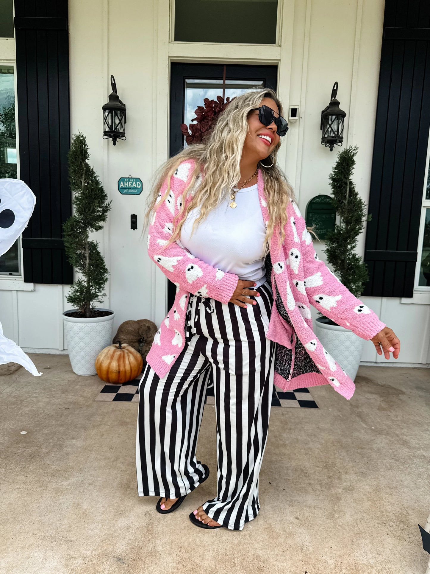 Vertical Vibes Stripe Pants