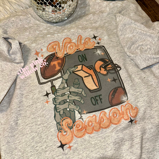 Vols Season On Graphic Sweatshirt