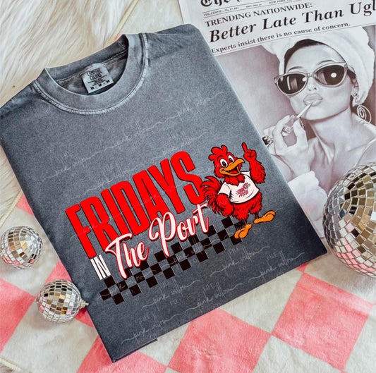 Fridays In The Port Comfort Colors Tee