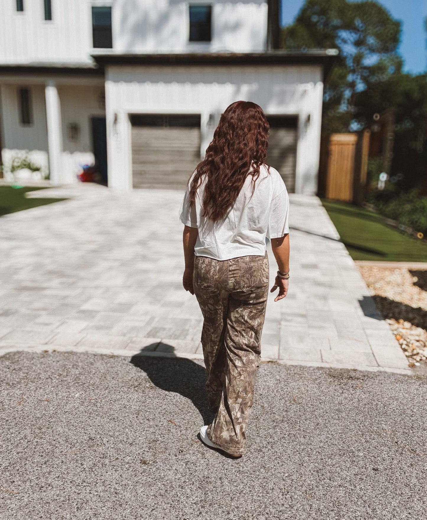 PREORDER - Walk This Way Camo Denim