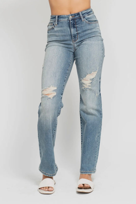 Judy Blue High Waist Dad Jeans