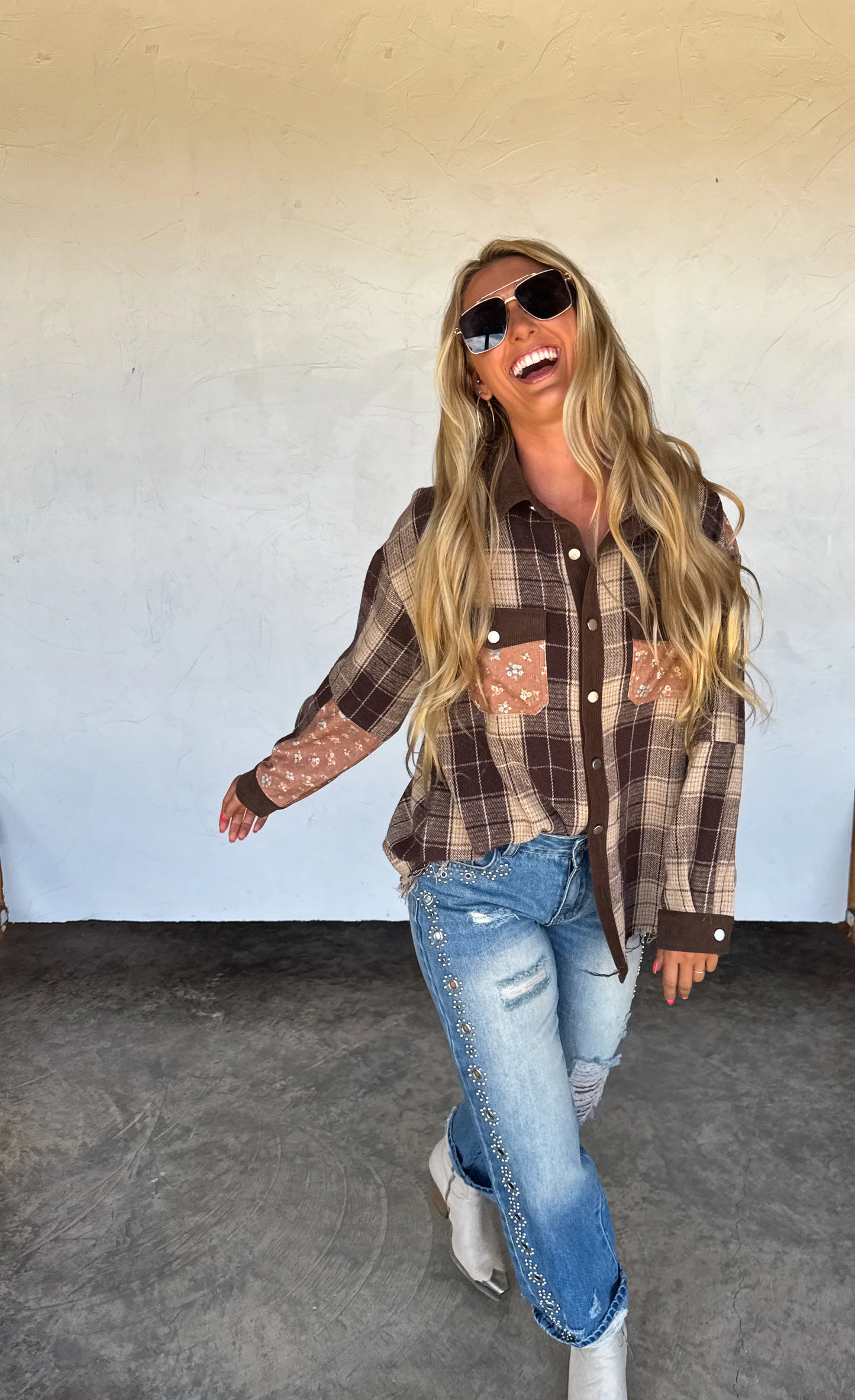 PREORDER - Scarlett Plaid Shacket
