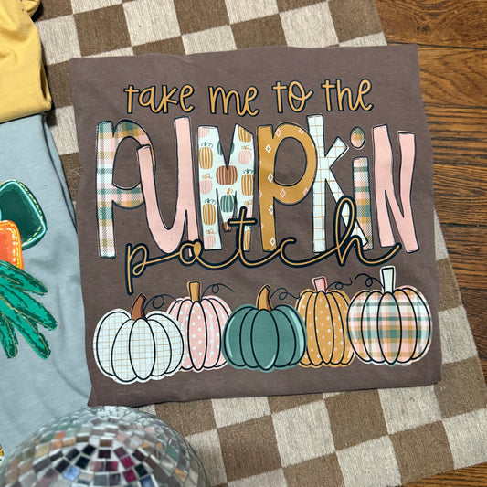 (RTS) Take Me to the Pumpkin Patch Comfort Colors Tee