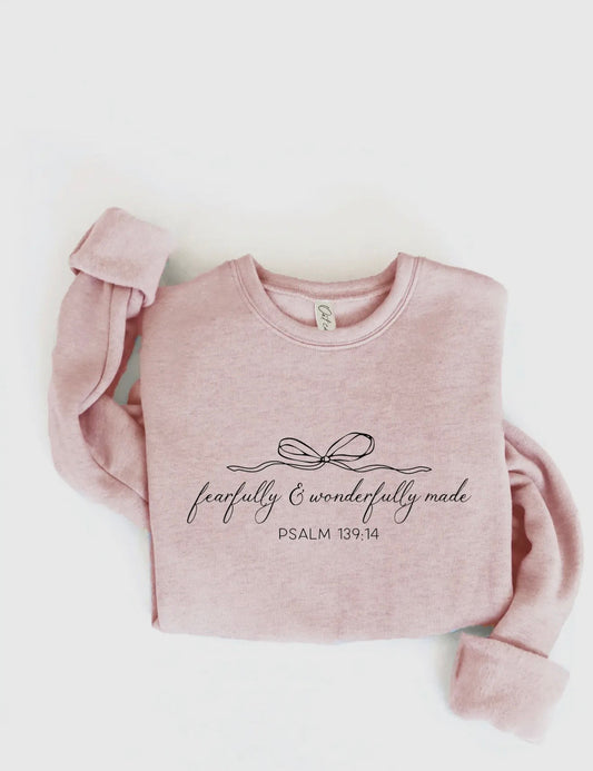 Fearfully and Wonderfully Made Graphic Sweatshirt