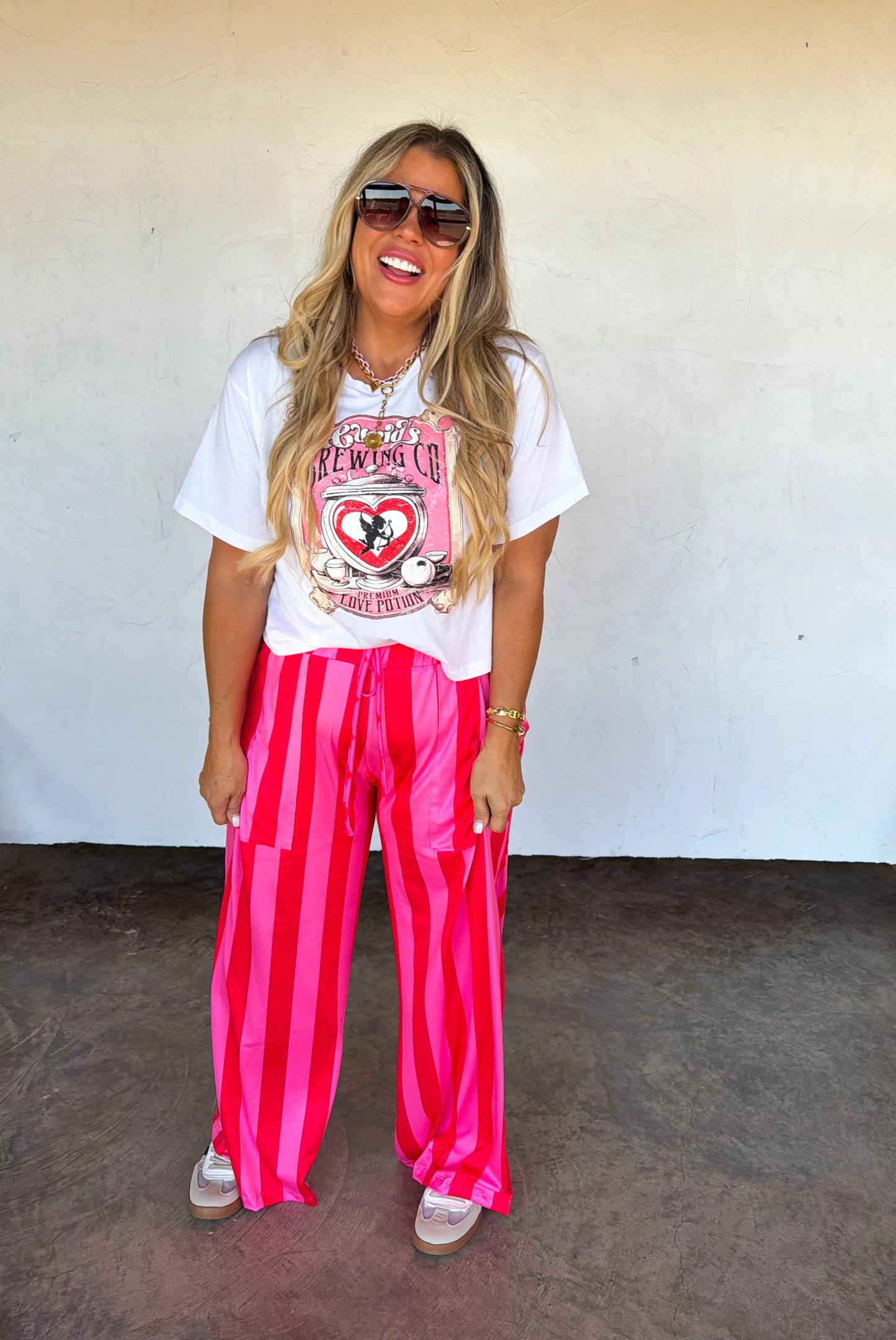 PREORDER - Valentines Haddie Wide Leg Pants