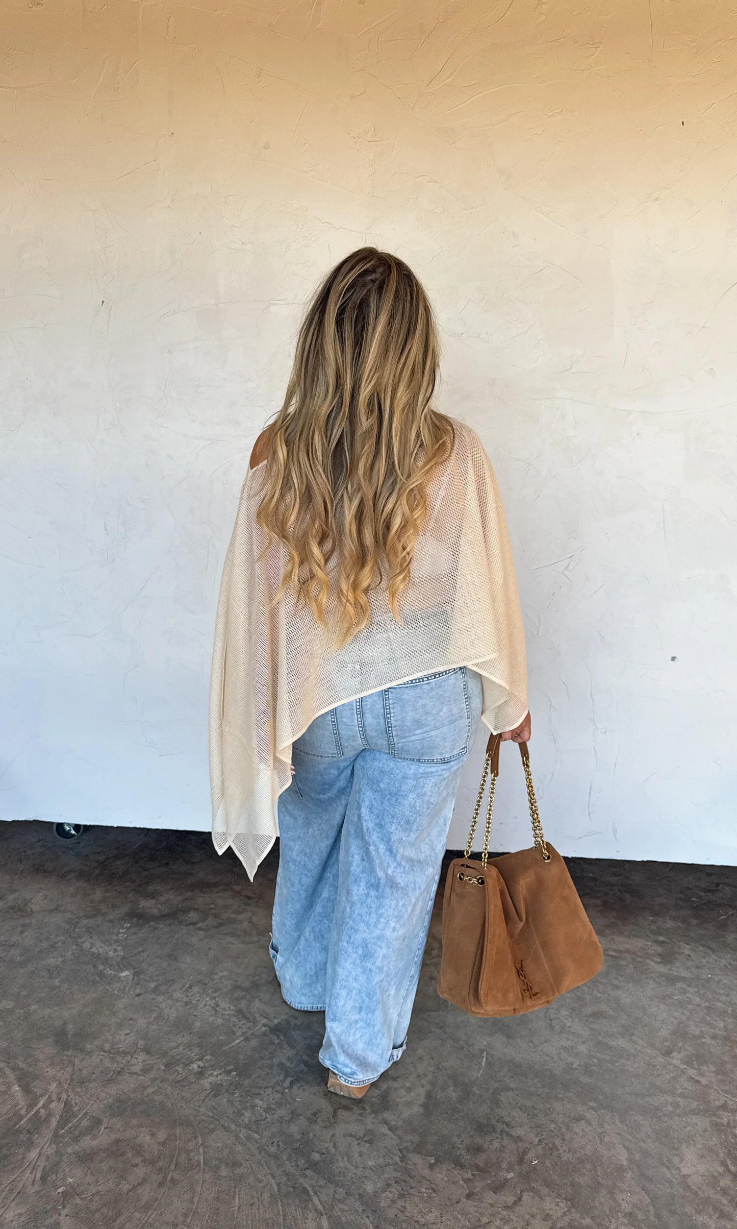 PREORDER - Romee Mesh Poncho