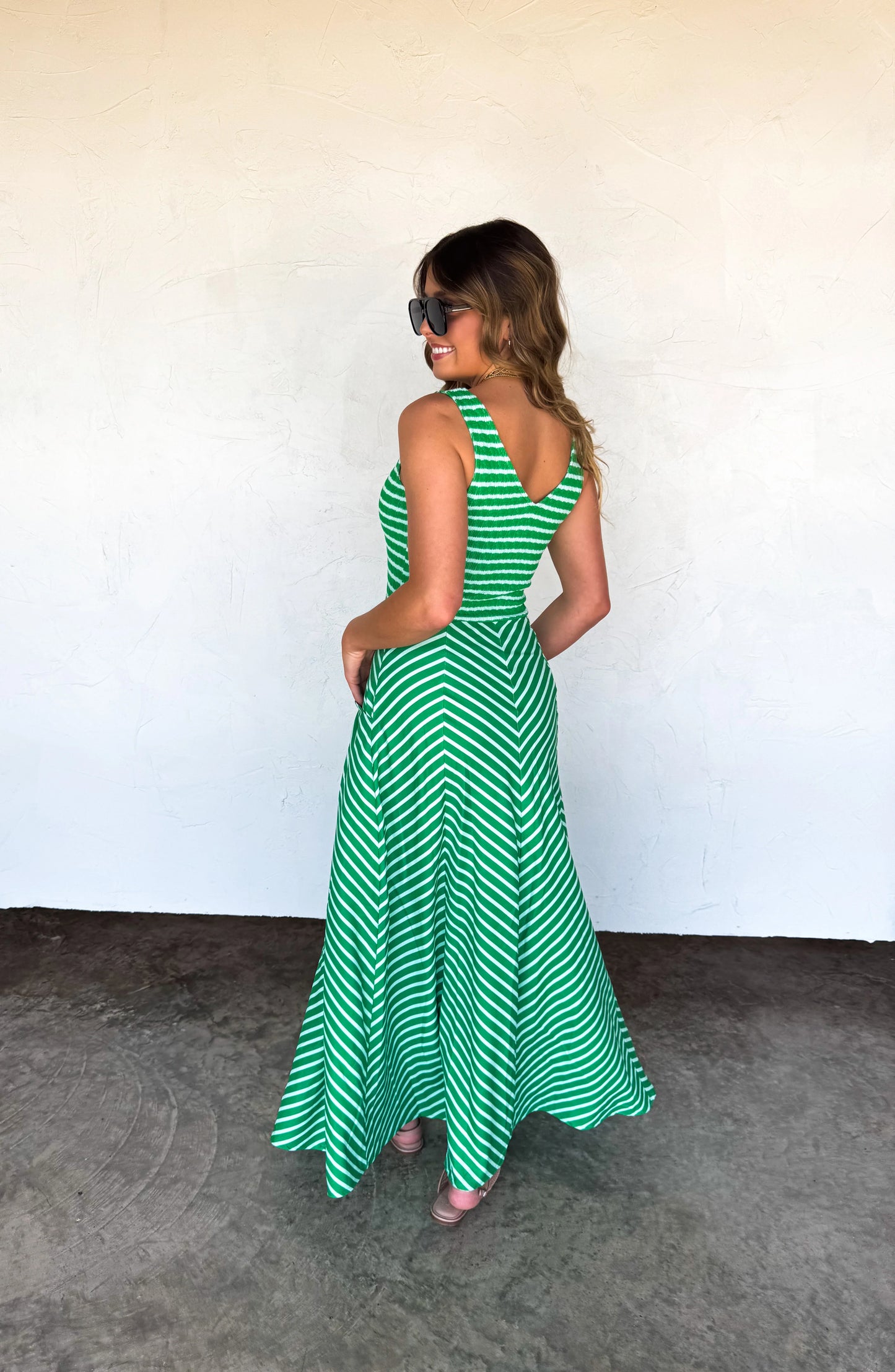 PREORDER - Spring Luciana Stripe Dress