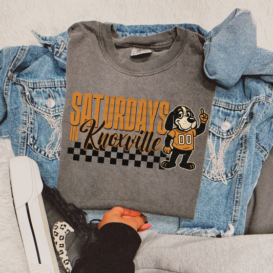 Saturdays in Knoxville Comfort Colors Tee