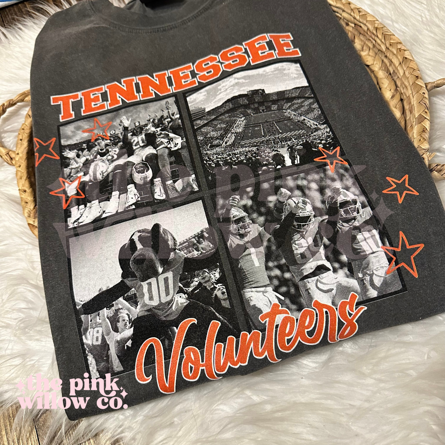 Tennessee B&W Comfort Colors Graphic Tee/Sweatshirt