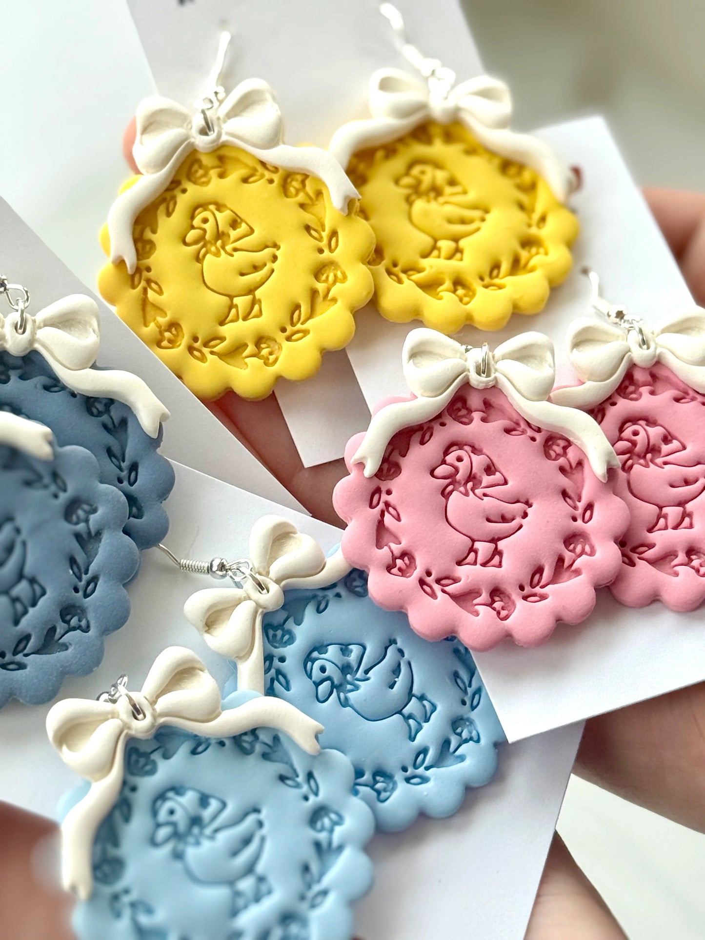 Granny Chic Bow Dangles
