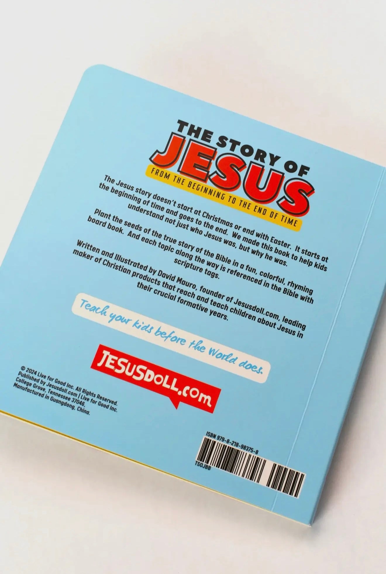 PREORDER - The Story of Jesus - Paperback Book
