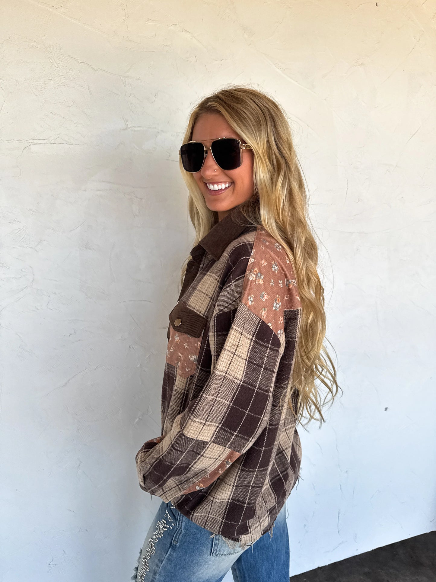 PREORDER - Scarlett Plaid Shacket