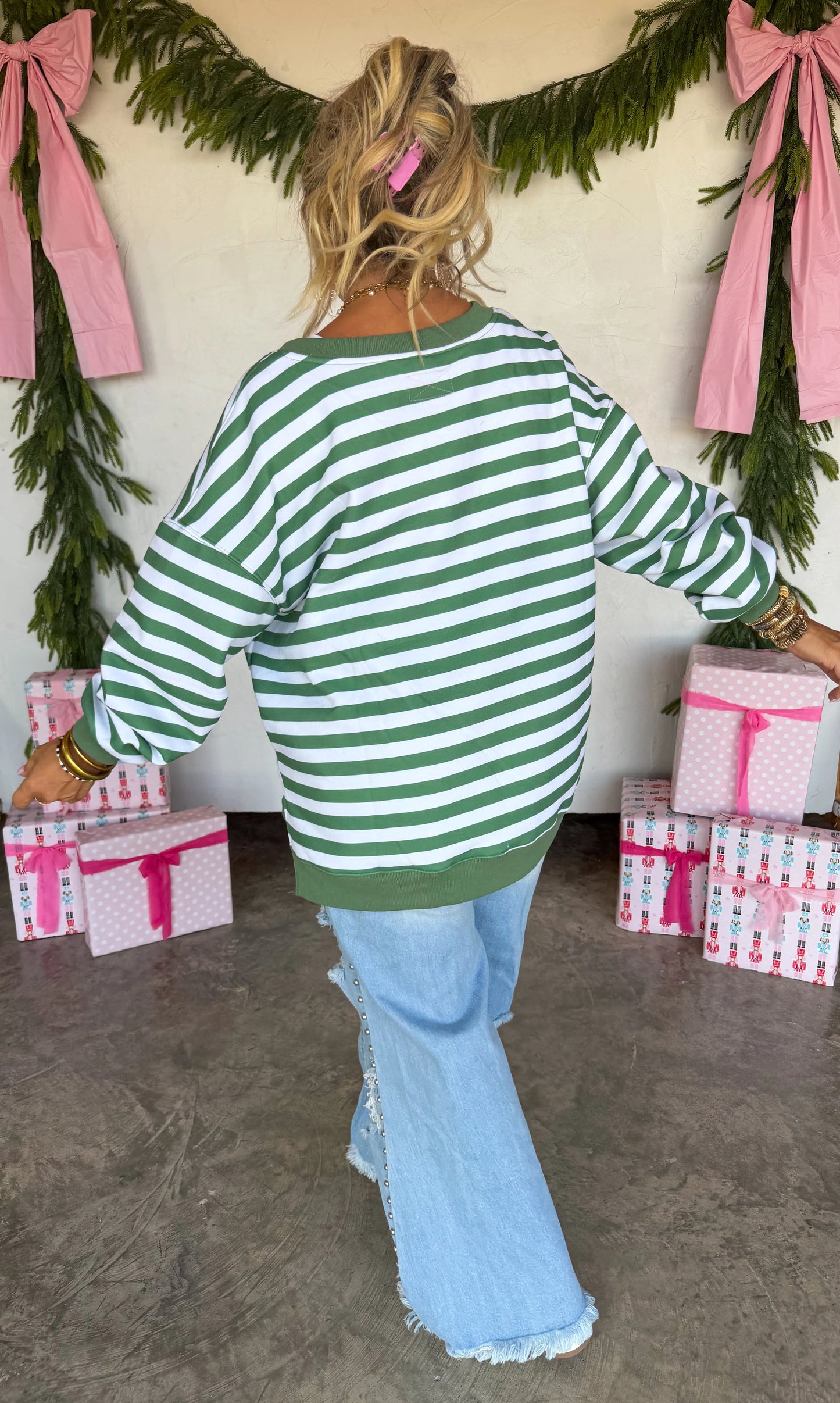 PREORDER - Jolly & Merry Oversized Pullover