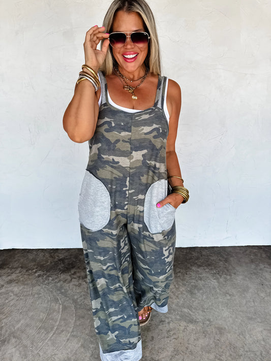 PREORDER - Ricki Camo Romper
