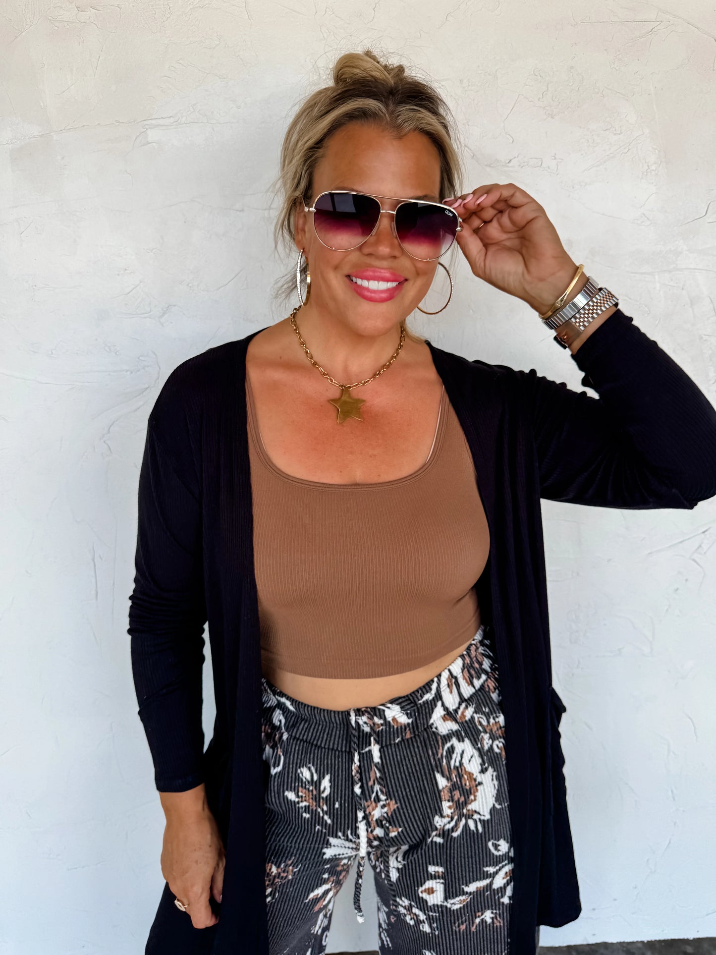 Fall Sierra Ribbed Cardigan