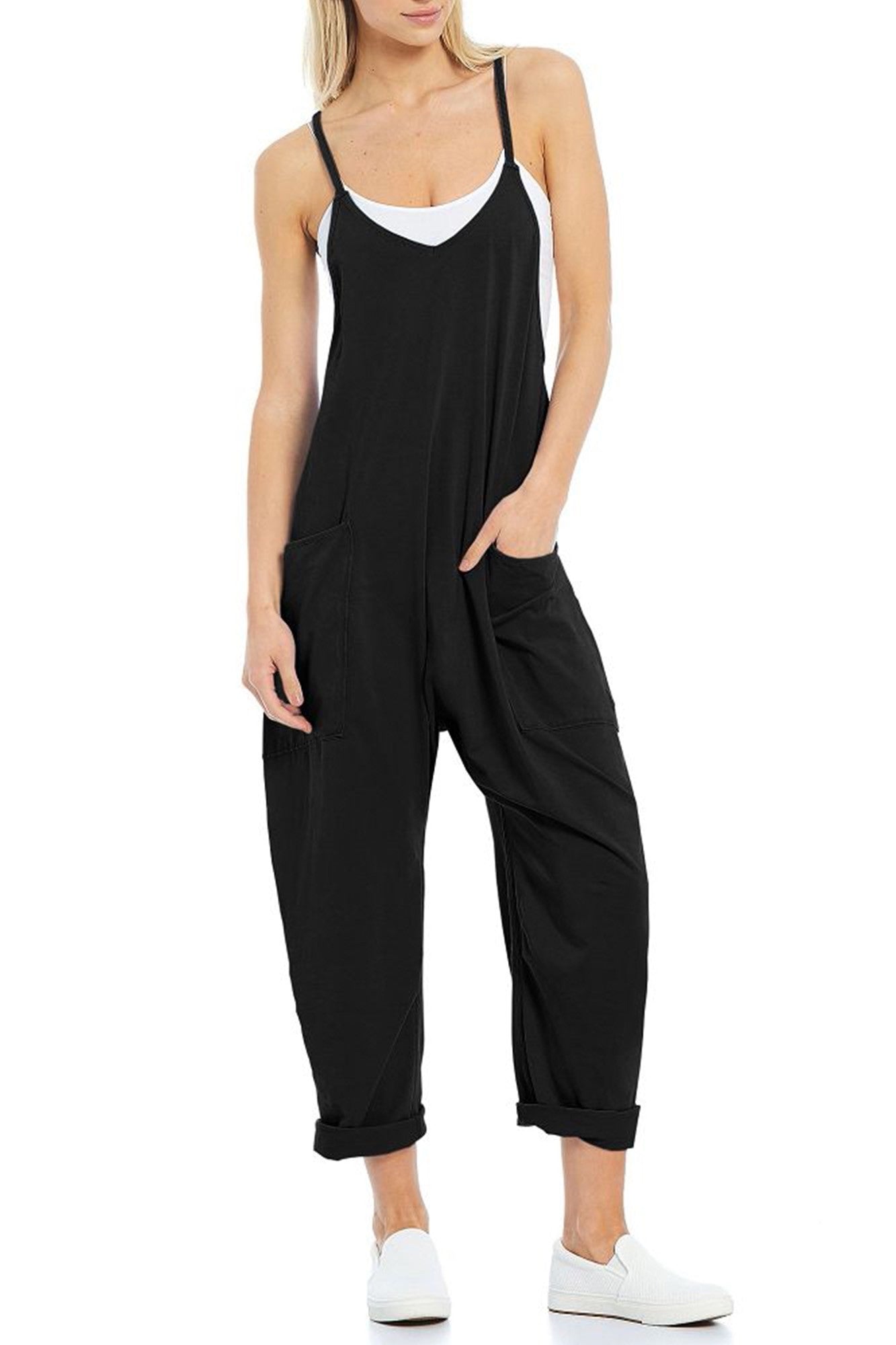 Hot Shot V Neck Onesie Romper