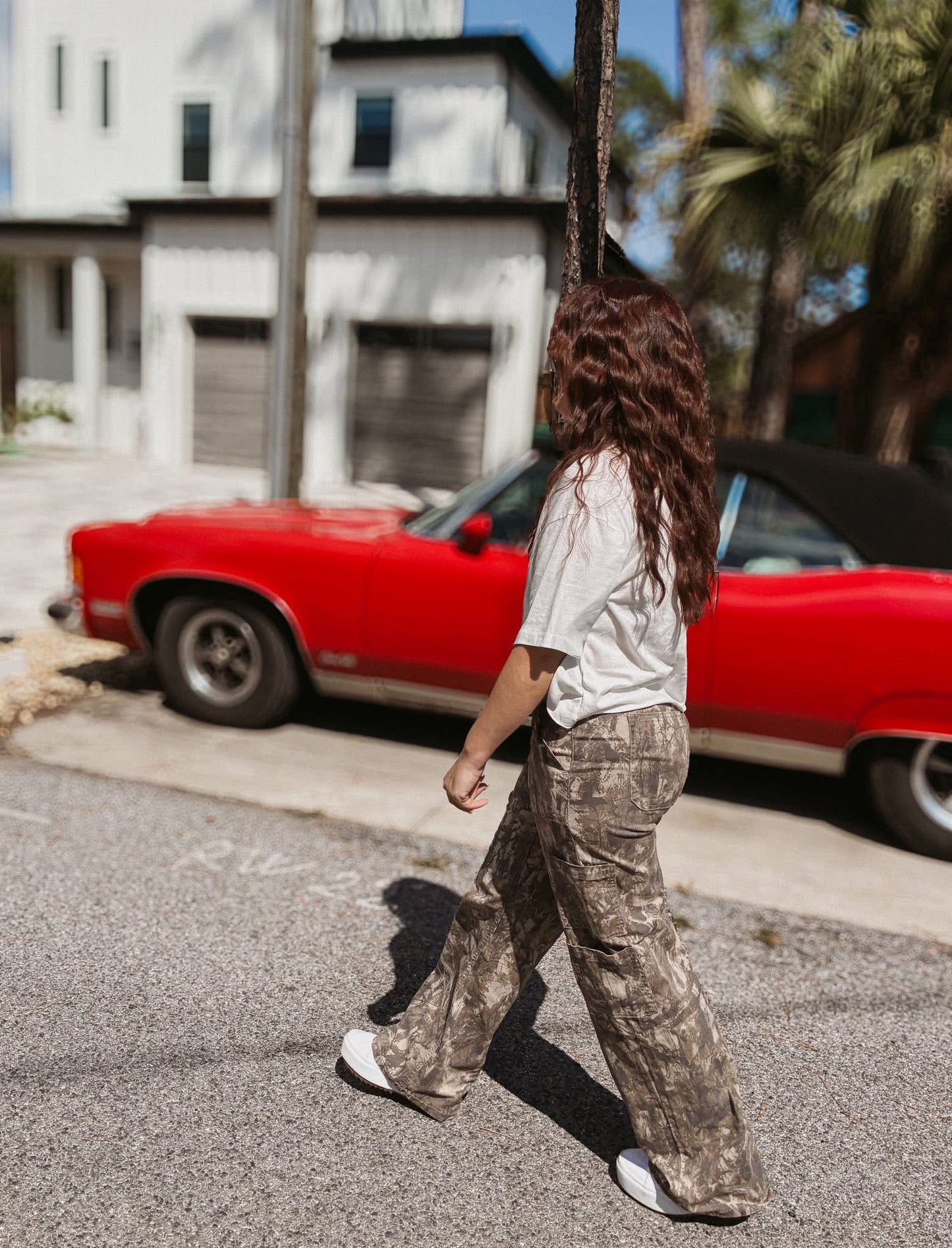 PREORDER - Walk This Way Camo Denim