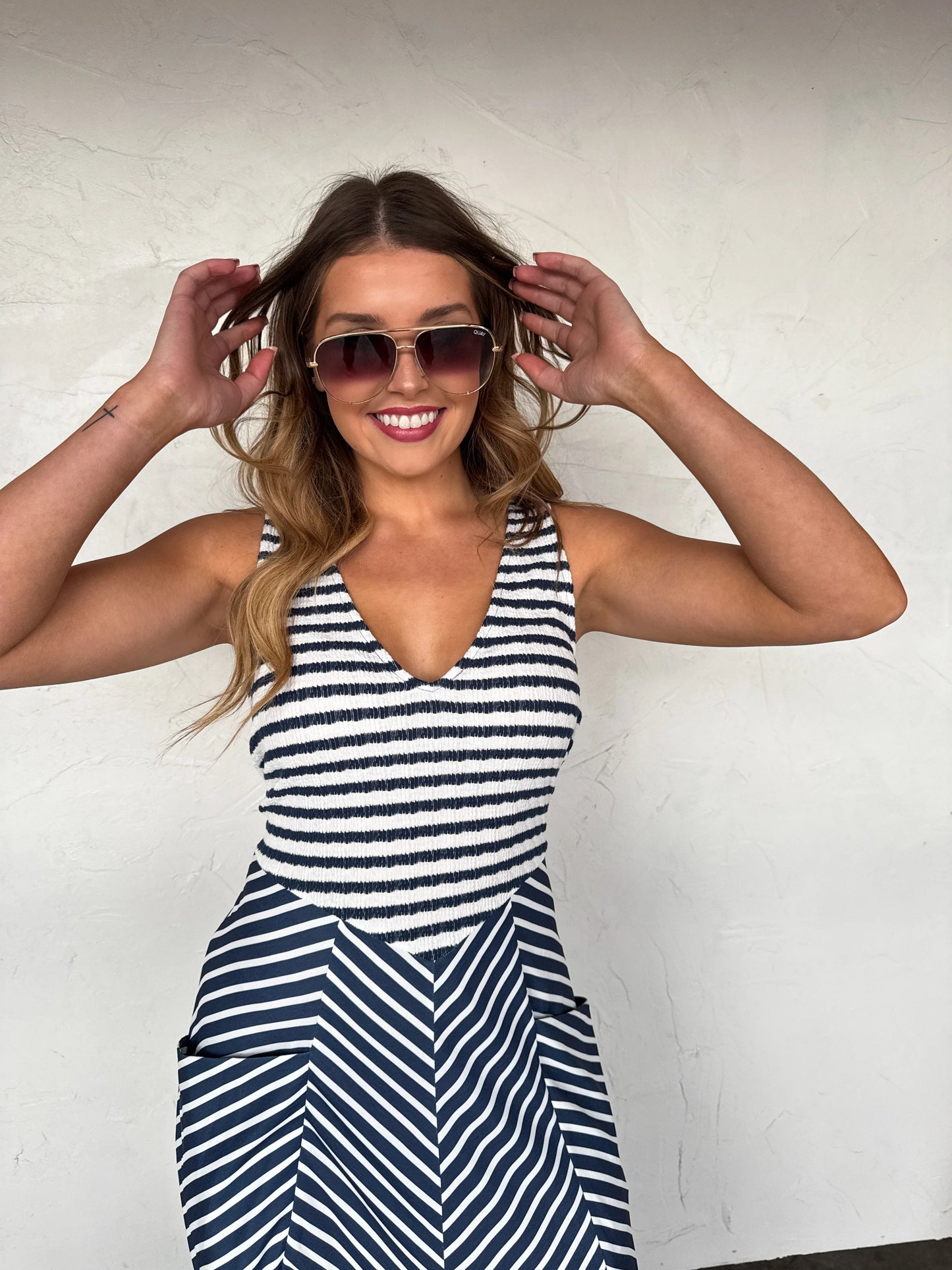 PREORDER - Spring Luciana Stripe Dress