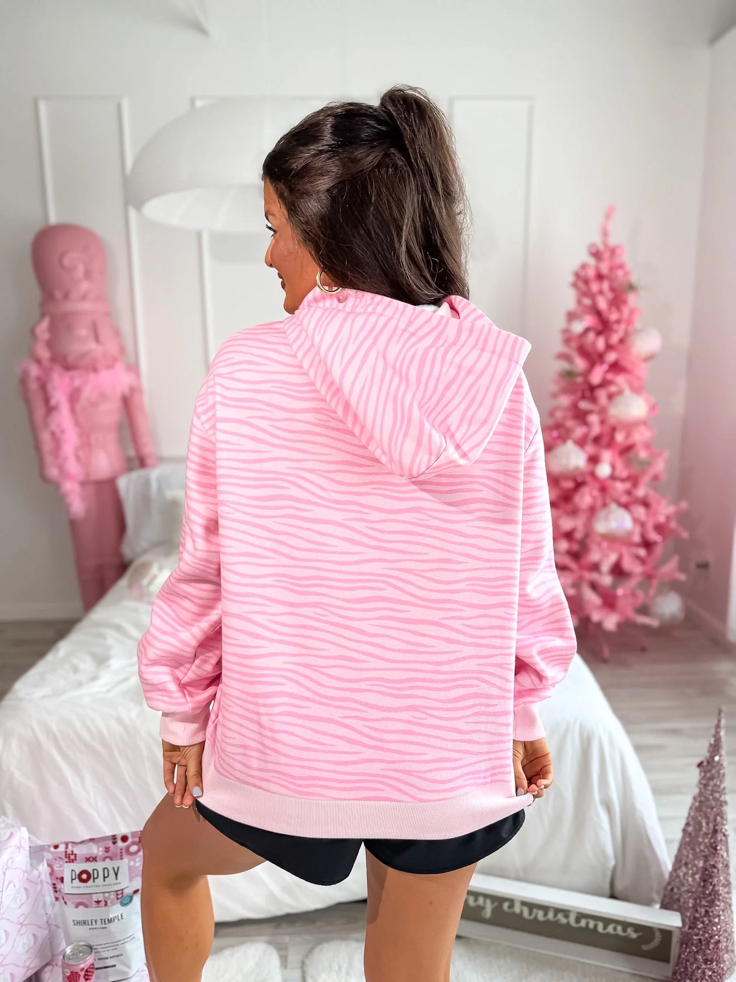 BIRDIE PREORDER - Hoodie in Purrfectly Pink