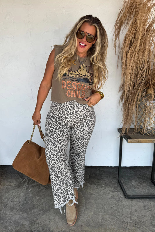 PREORDER - Urban Cheetah Jeans