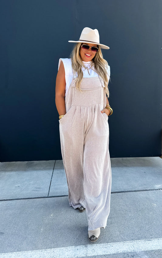 PREORDER - Winter Karli Boho Overalls