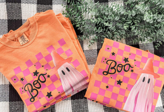 Boo Comfort Colors Graphic Tee
