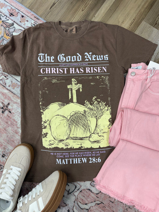 The Good News Comfort Colors Tee