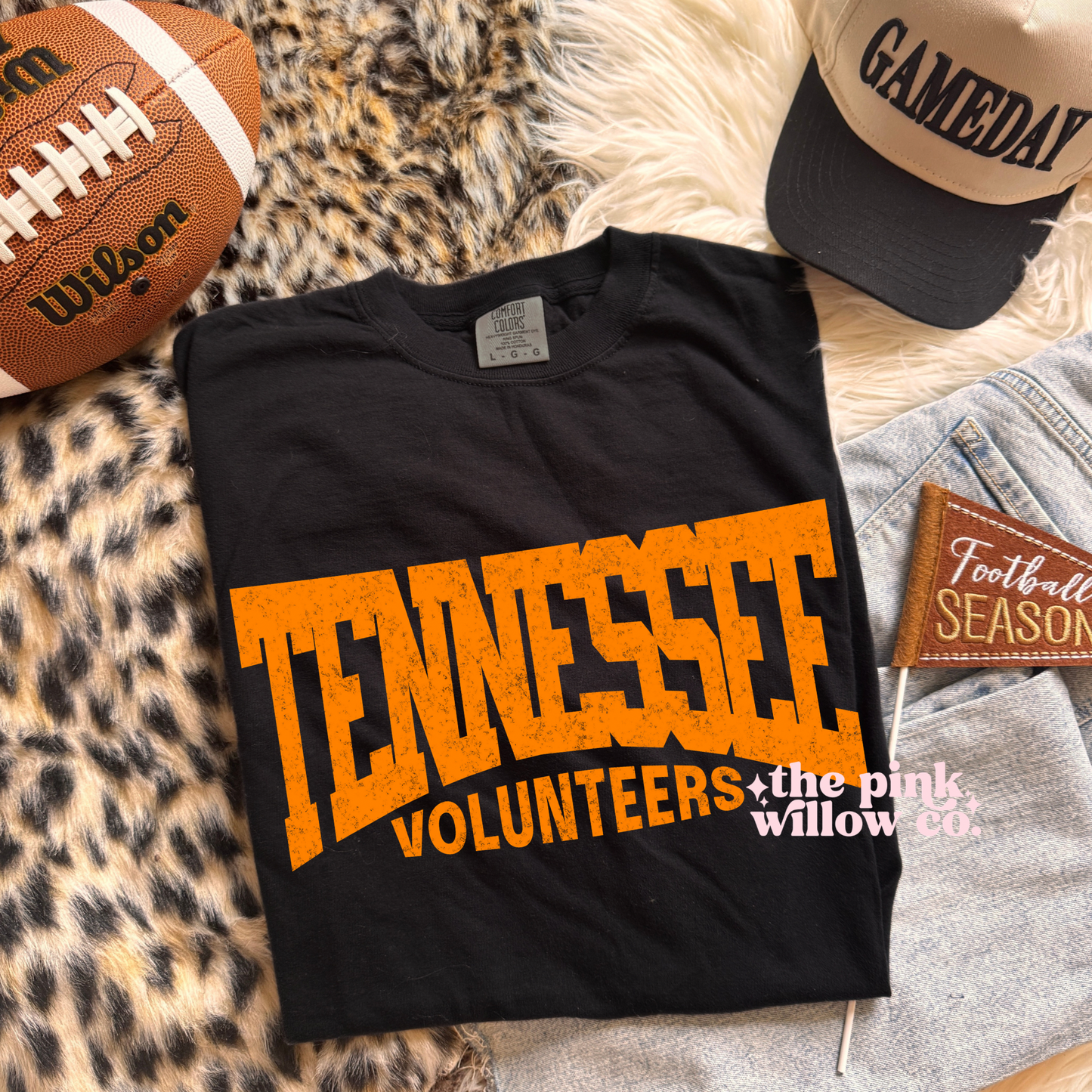 Arched Tennessee Volunteers Comfort Colors Tee