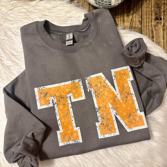 TN Distressed Graphic Sweatshirt