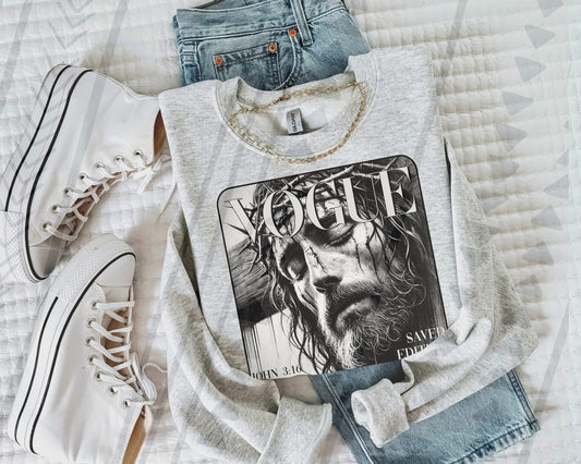 Saved Vogue Graphic Sweatshirt