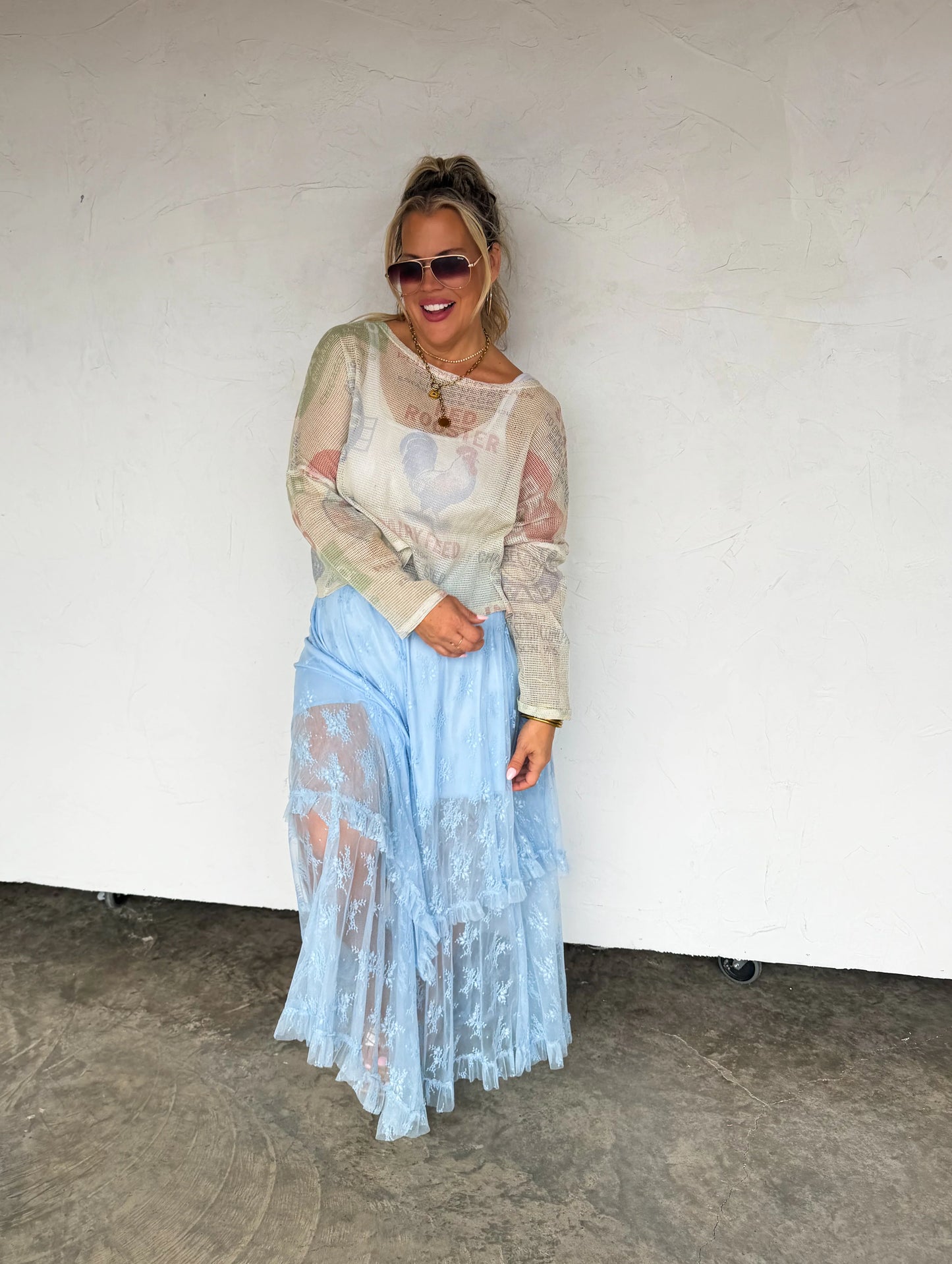 PREORDER - Blooming Maxi Skirt