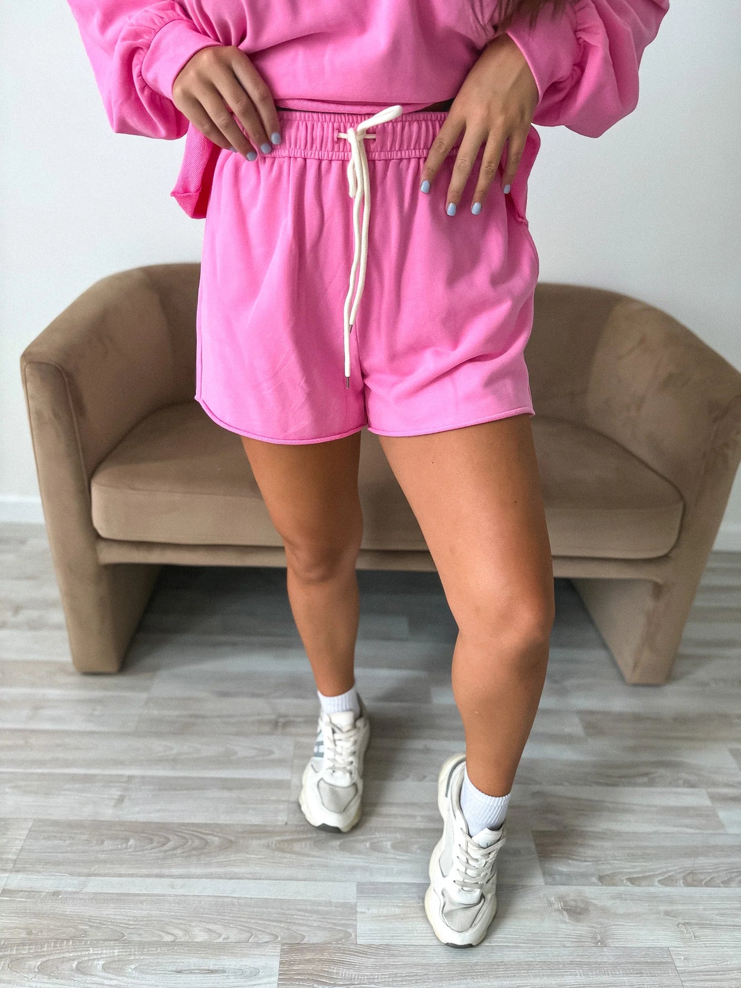 BIRDIE PREORDER - Cozy Club Shorts in Bubblegum