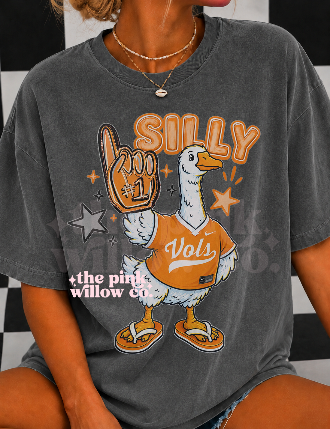 Silly Goose Vols Comfort Colors Tee