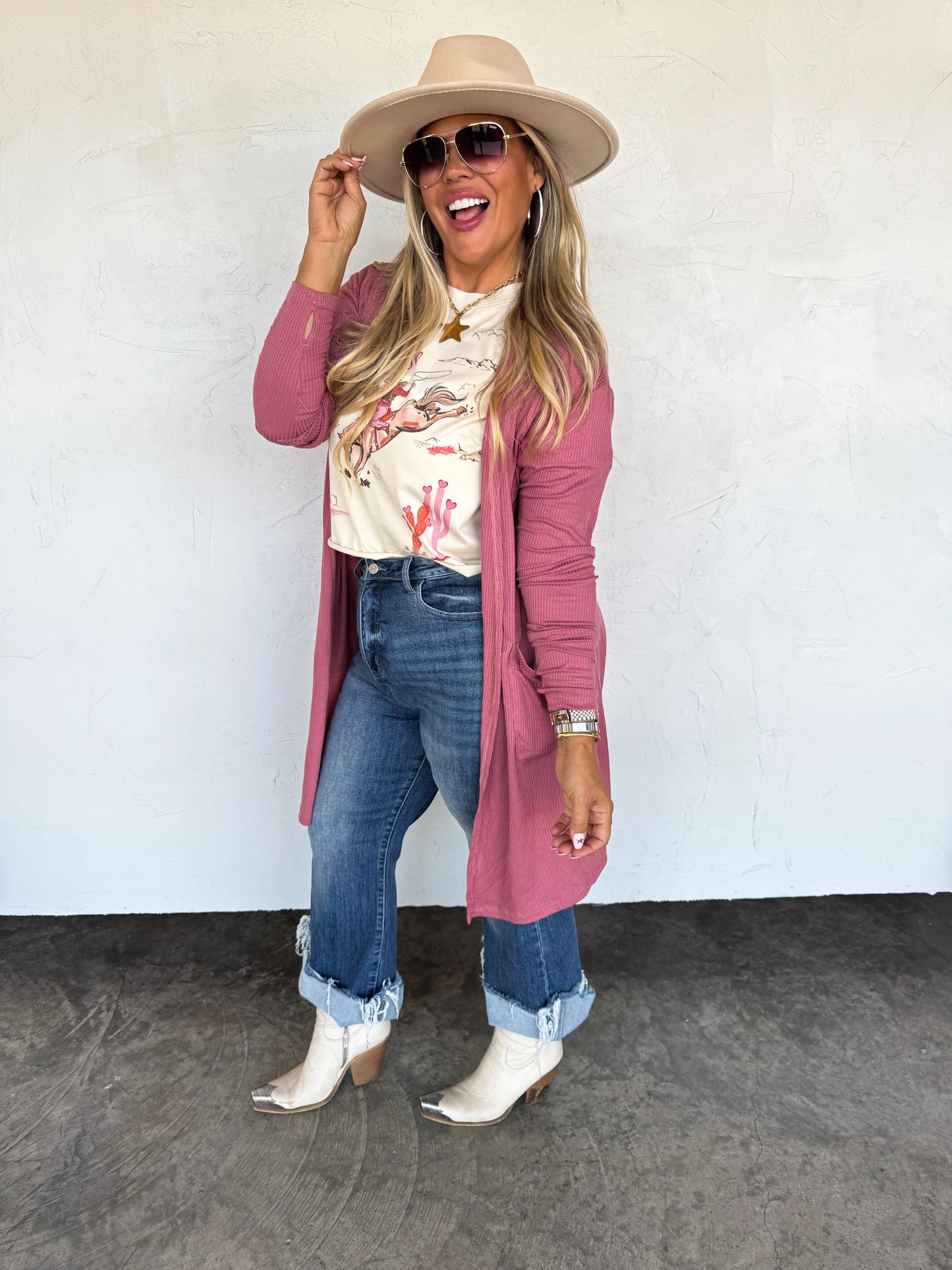 Fall Sierra Ribbed Cardigan